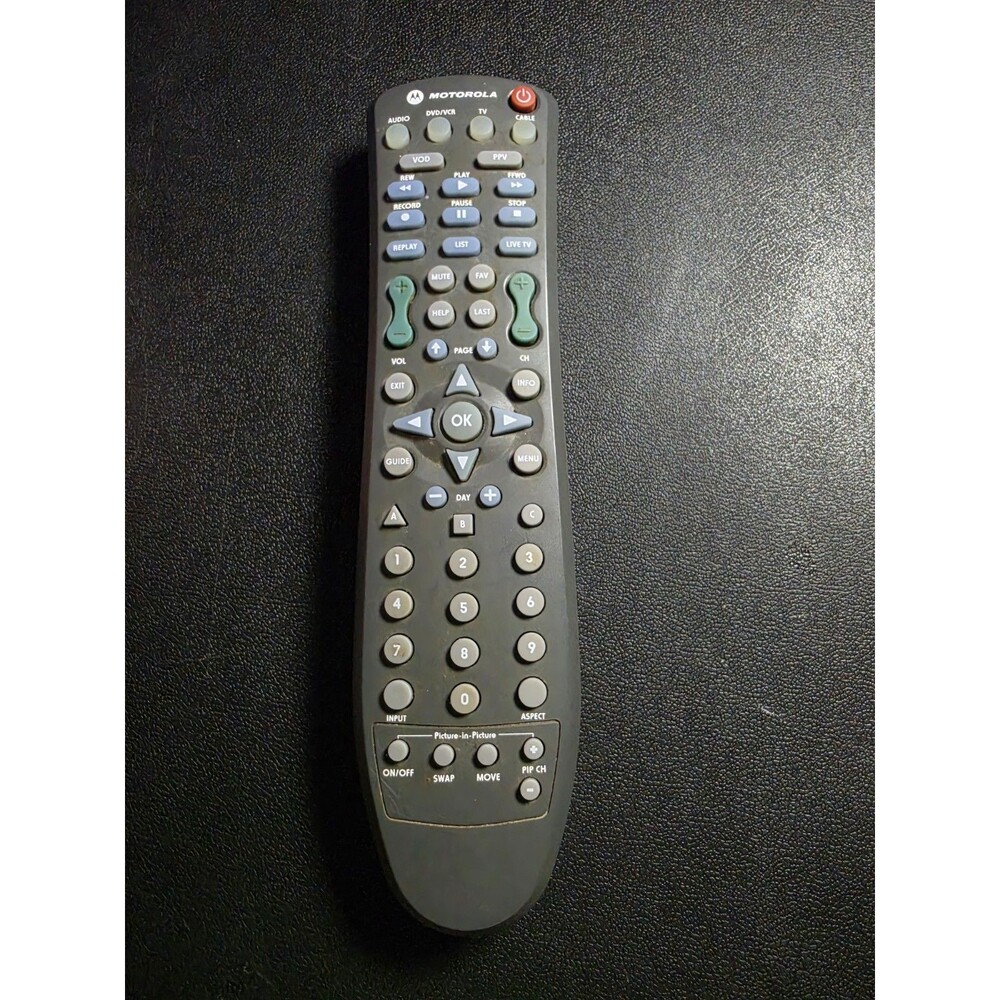 Motorola Cable DVR Universal Remote Control TV DVD VCR Audio Works